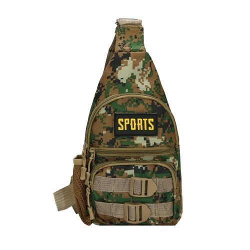 Multi-pocket Crossbody Camouflage Bag for Outdoor Camping Hiking Multi-pocket Crossbody Camouflage Bag for Outdoor Camping Hiking