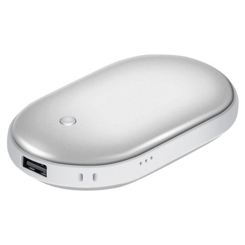 Portable Hand Warmer 5000mAh Power Bank Rechargeable Pocket Warmer Double-Sided Heating Handwarmer Portable Hand Warmer 5000mAh Power Bank Rechargeable Pocket Warmer Double-Sided Heating Handwarmer